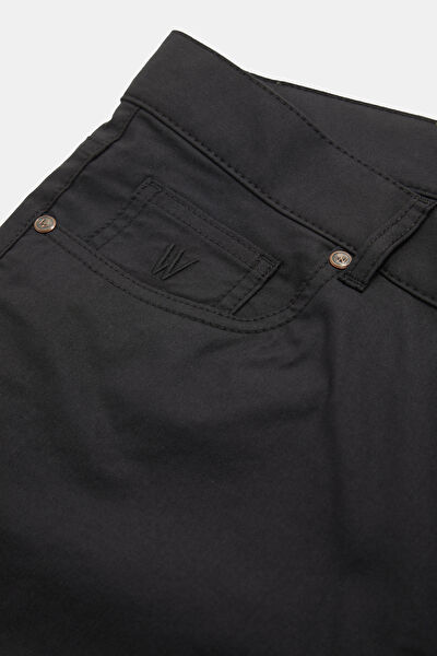 SİYAH STRAIGHT SPOR PANTOLON 4