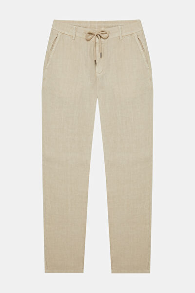 BEJ BORU PAÇA JOGGER SPOR PANTOLON 4