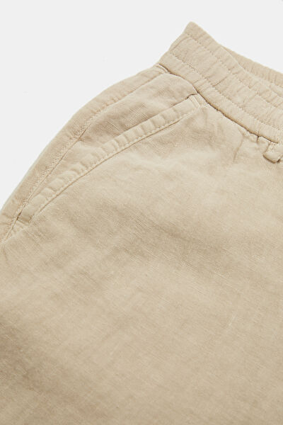 BEJ BORU PAÇA JOGGER SPOR PANTOLON 7