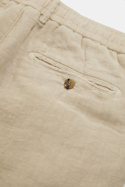 BEJ BORU PAÇA JOGGER SPOR PANTOLON 8