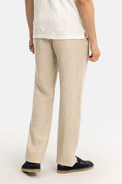BEJ BORU PAÇA JOGGER SPOR PANTOLON 3