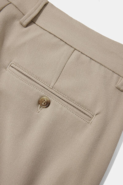 BEJ BORU PAÇA JOGGER SPOR PANTOLON 4