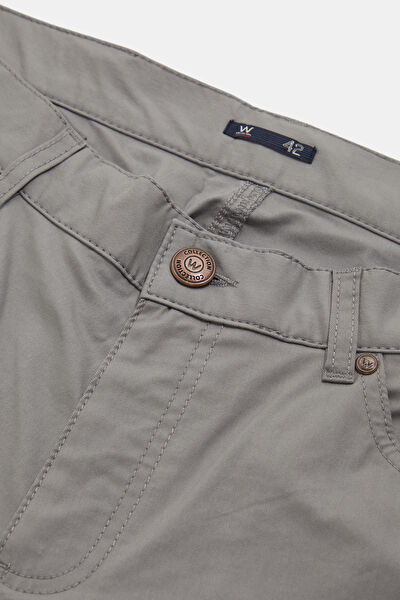 GRİ STRAIGHT SPOR PANTOLON 3
