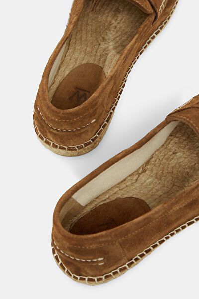 CAMEL SÜET ESPADRİL AYAKKABI 4
