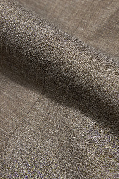 REGULAR AÇIK KAHVE PAMUK/YÜN TAKIM ELBİSE 12