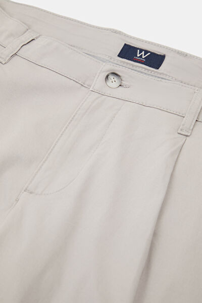 GRİ DAR PAÇA SPOR PANTOLON 3