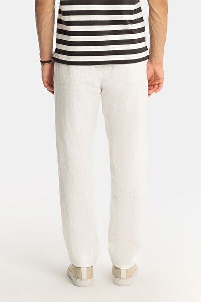 BEYAZ BORU PAÇA JOGGER SPOR PANTOLON 3