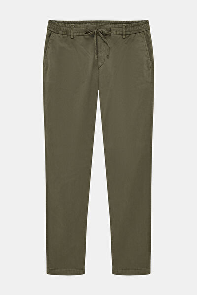 YEŞİL BORU PAÇA JOGGER SPOR PANTOLON 4