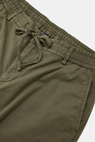 YEŞİL BORU PAÇA JOGGER SPOR PANTOLON 6