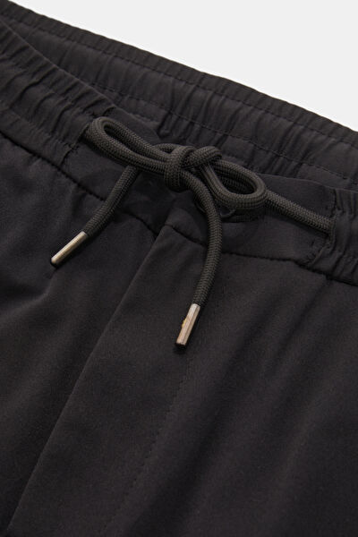 SİYAH STRAIGHT SPOR PANTOLON 3