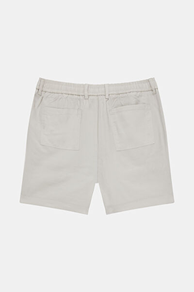 GRİ VİSKOZ/POLYESTER BERMUDA 5