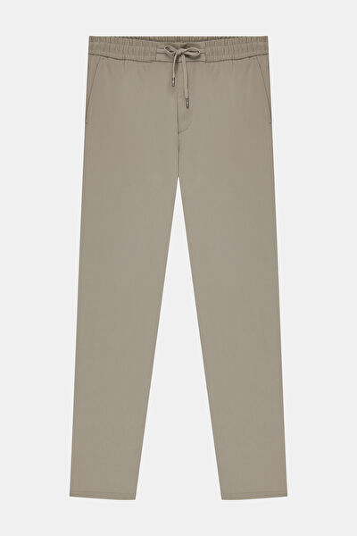 BEJ BORU PAÇA JOGGER SPOR PANTOLON 4