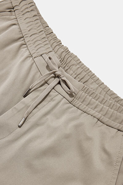 BEJ BORU PAÇA JOGGER SPOR PANTOLON 6