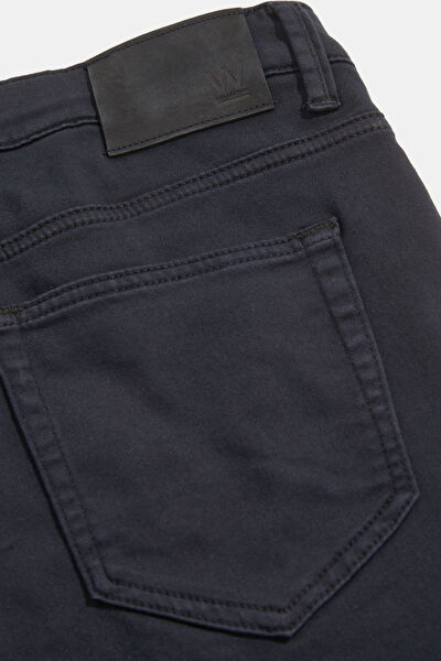 LACİVERT BEŞ CEP SPOR PANTOLON 5