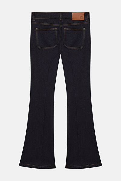 İNDİGO BOL PAÇA STANDART JEAN PANTOLON 5