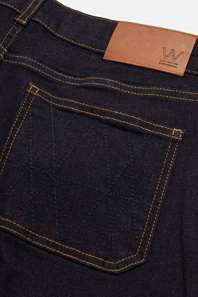 İNDİGO BOL PAÇA STANDART JEAN PANTOLON 8