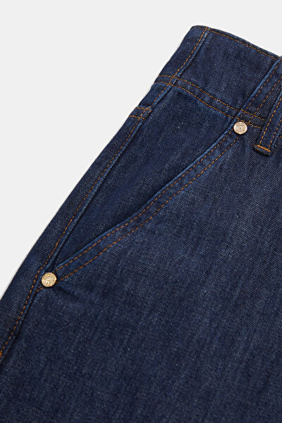İNDİGO BOL PAÇA STANDART JEAN PANTOLON 7