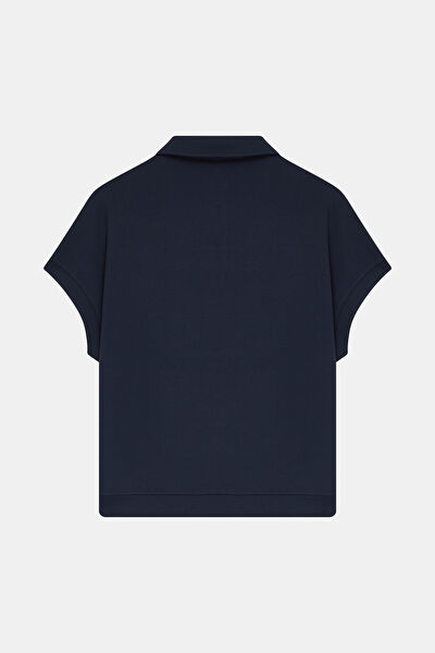 LACİVERT POLO YAKA SWEATSHIRT 7