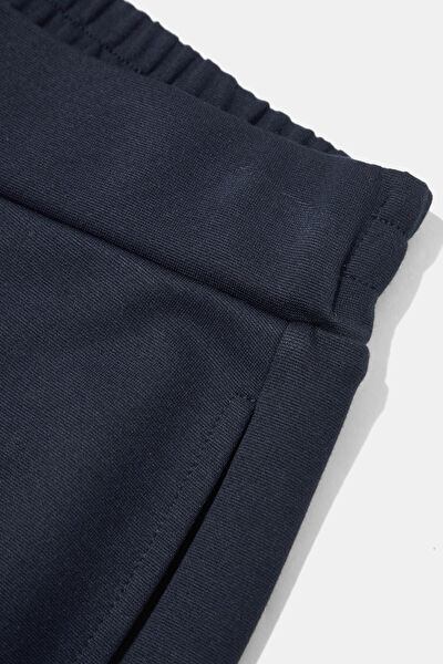 LACİVERT BOL PAÇA STANDART SPOR PANTOLON 8
