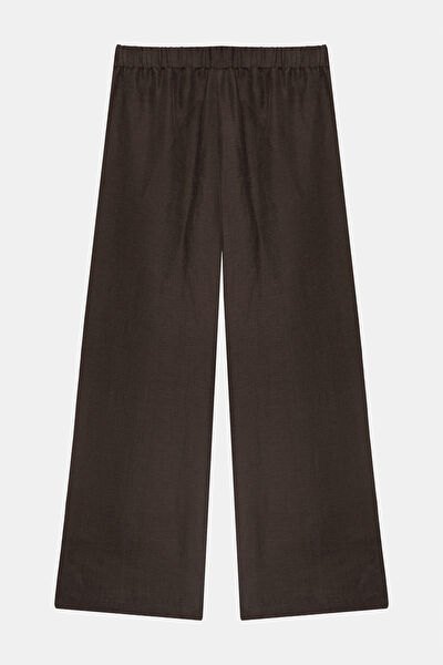 KAHVE BOL PAÇA STANDART PANTOLON 6