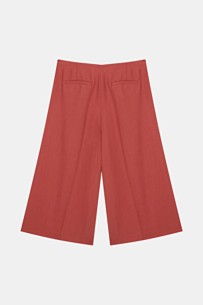 PEMBE BOL PAÇA PİLESİZ PANTOLON 5