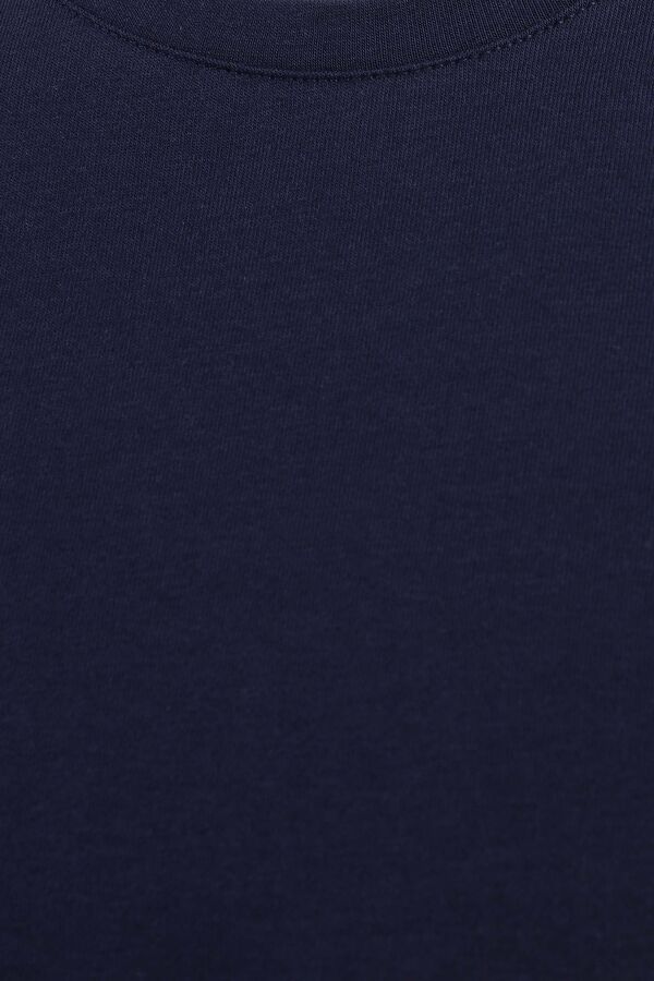 LACİVERT BİSİKLET YAKA T-SHIRT 3