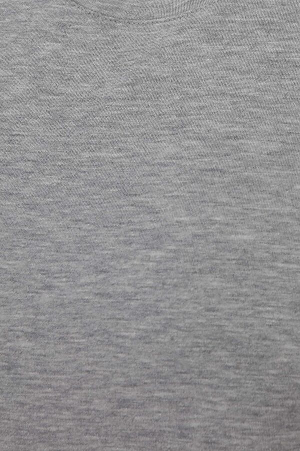 GRİ BİSİKLET YAKA T-SHIRT 3