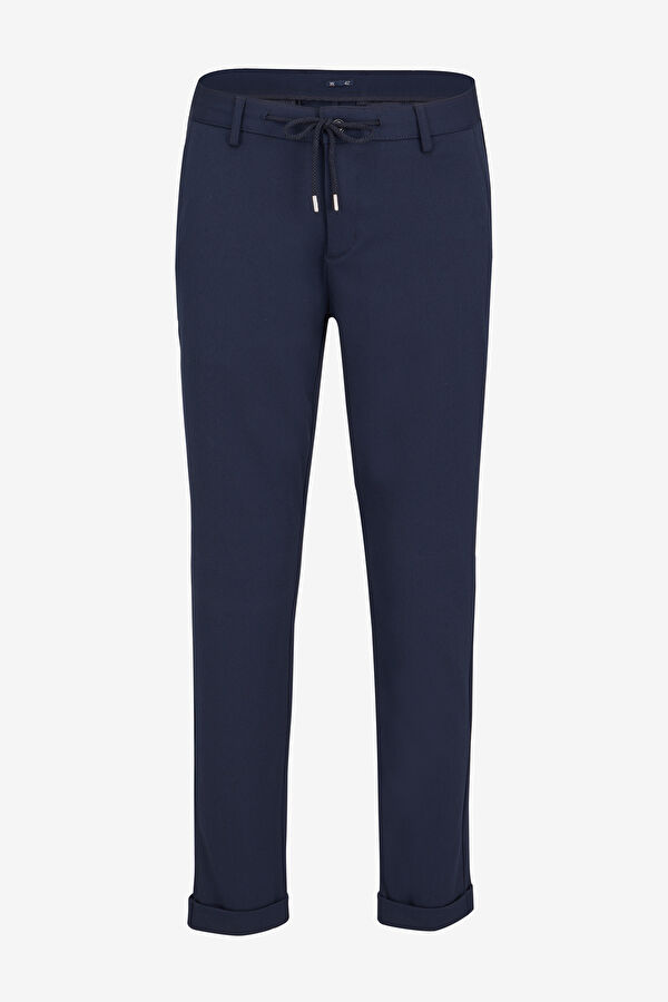 LACİVERT CHINO BAĞCIKLI SPOR PANTOLON