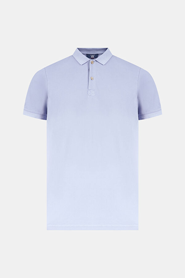 İNDİGO PARÇA BOYAMA T-SHIRT