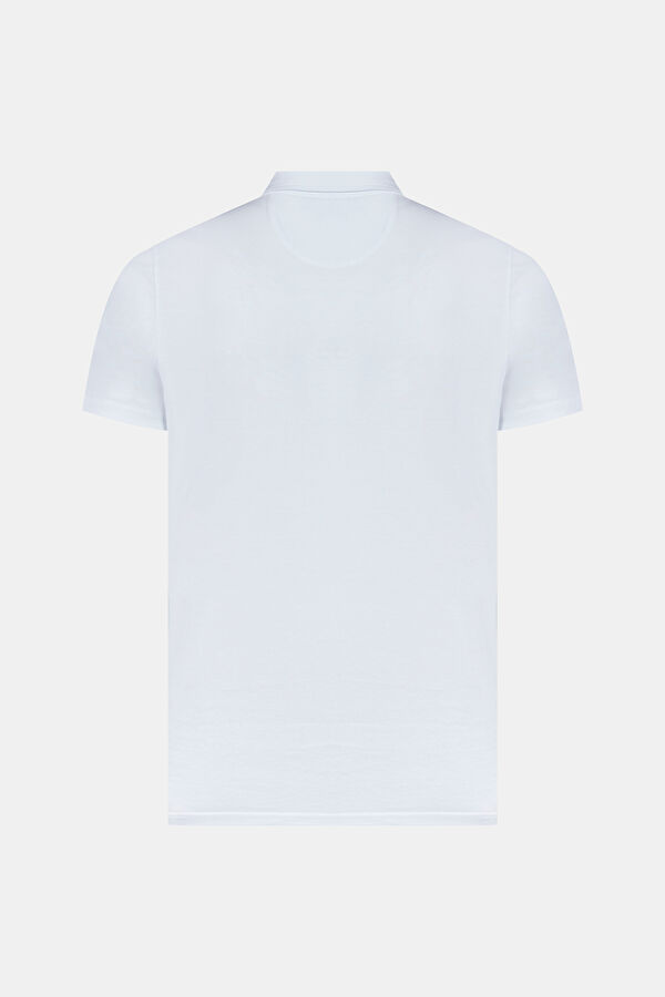 BEYAZ PARÇA BOYAMA T-SHIRT 2