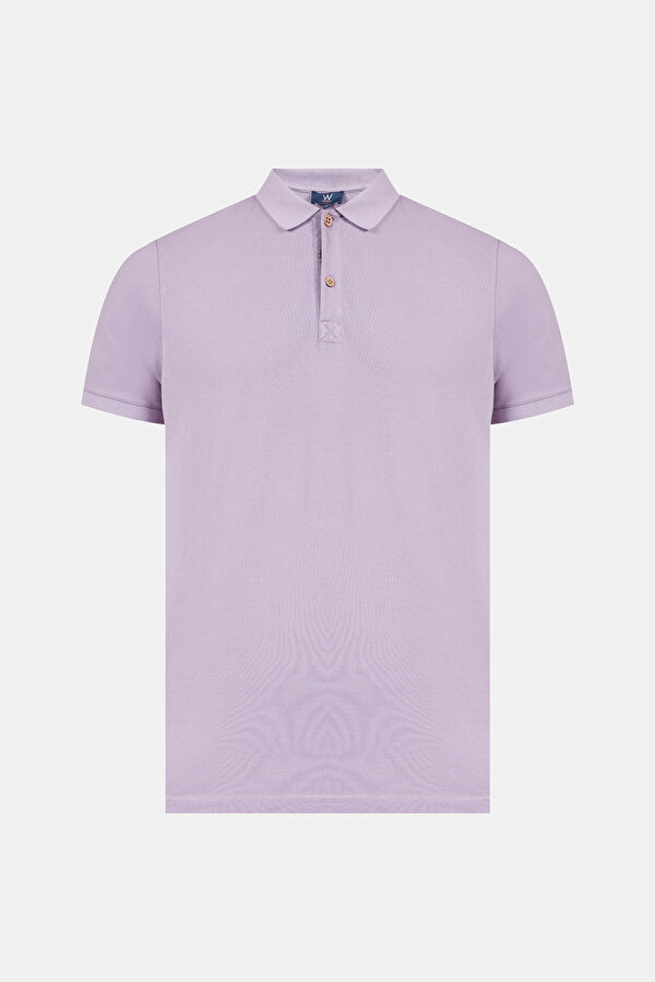 LİLA PARÇA BOYAMA T-SHIRT