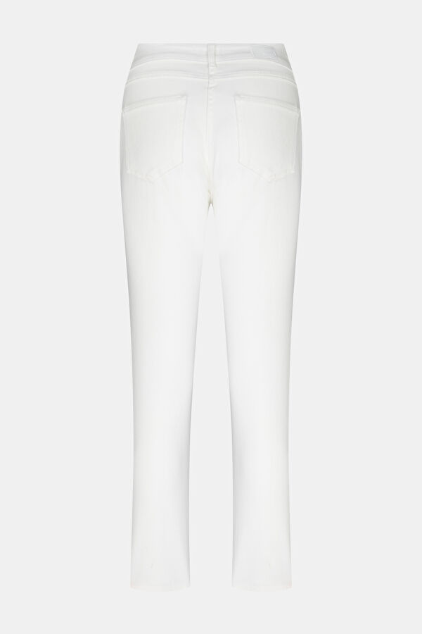 EKRU STRAIGHT JEAN PANTOLON 4