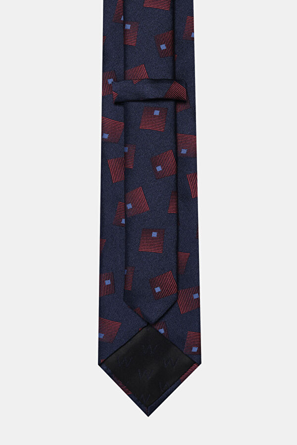 LACİVERT BORDO KRAVAT 2