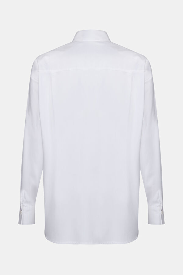 OVERSIZE BEYAZ GÖMLEK 2