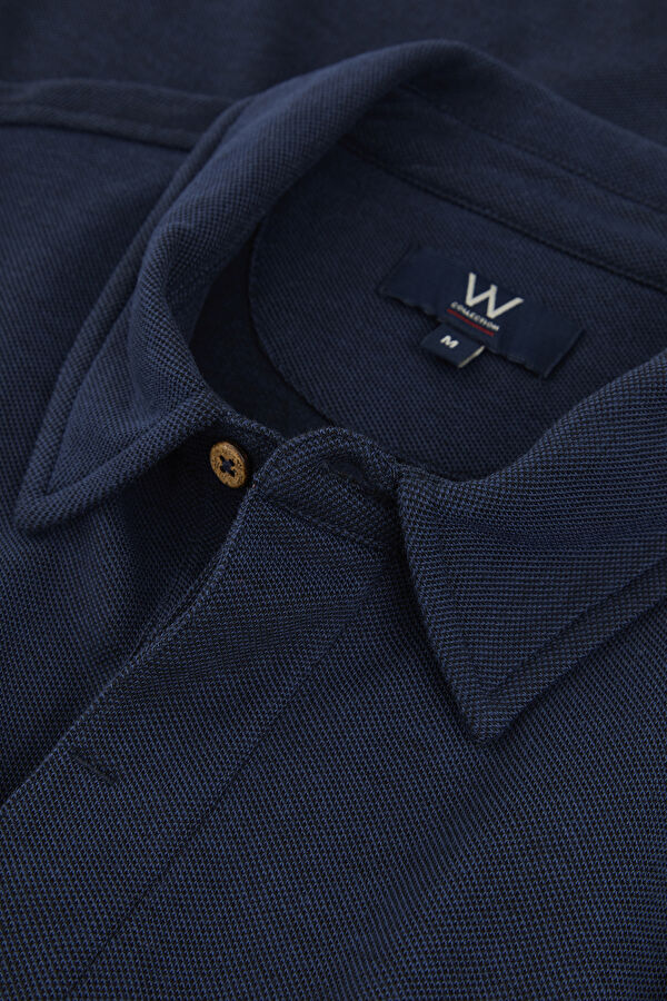 İNDİGO POLO YAKA SWEATSHIRT 3