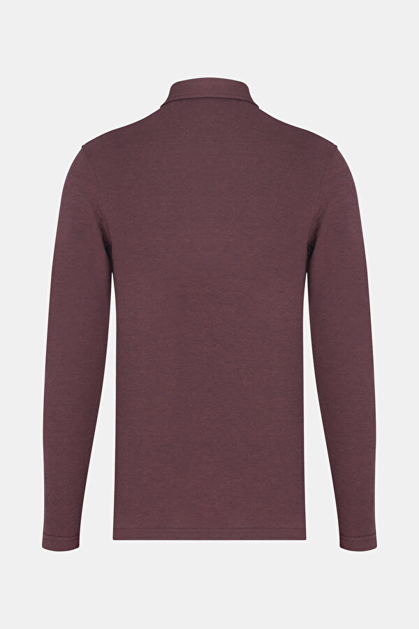 BORDO POLO YAKA SWEATSHIRT 2