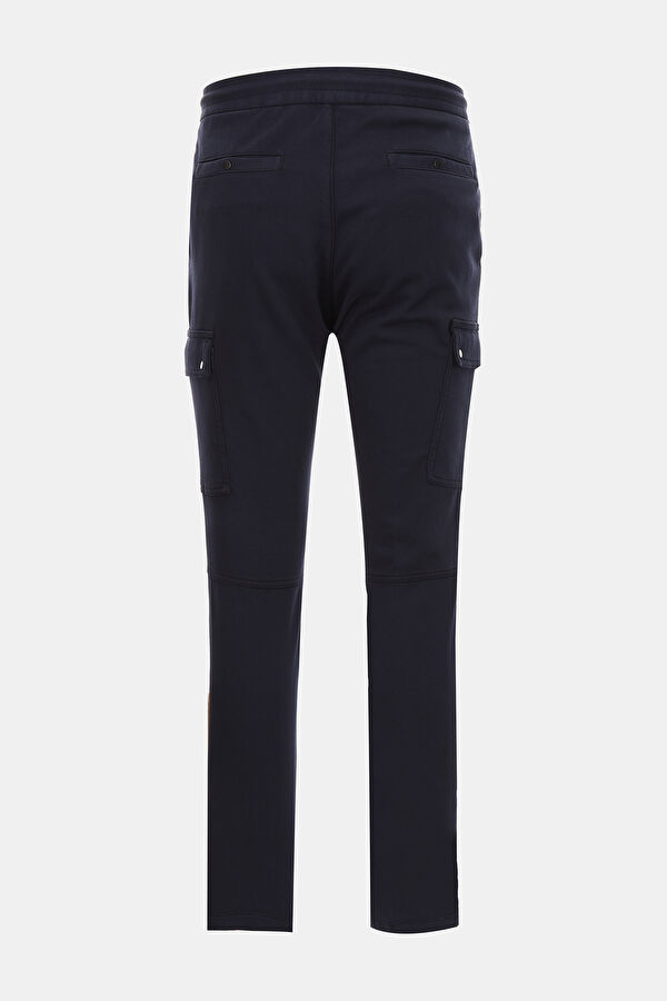RELAX KALIP LACİVERT BORU PAÇA SPOR PANTOLON 2