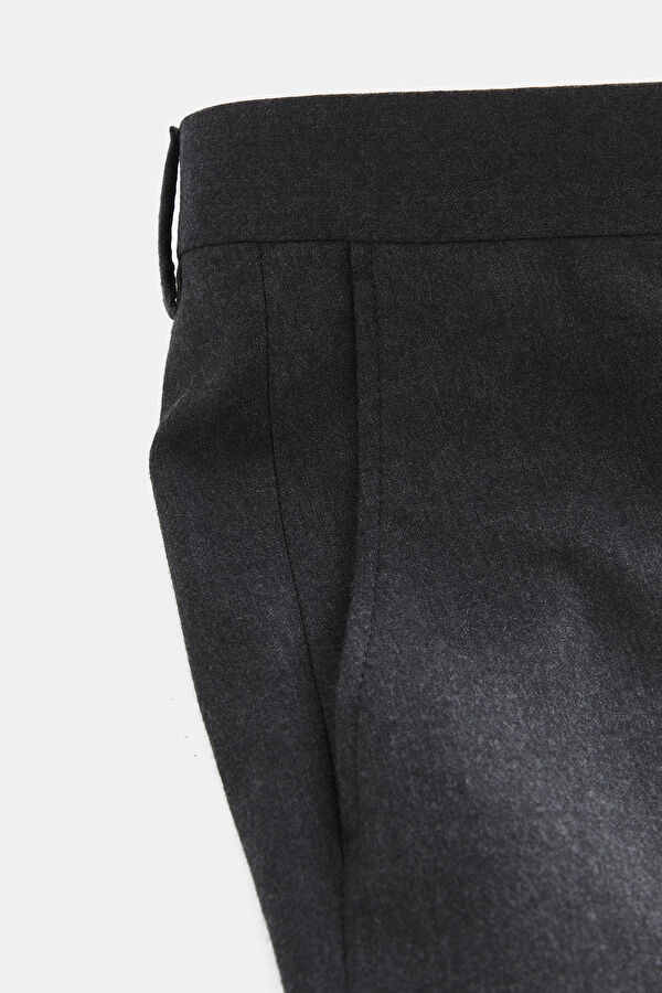 ANTRASİT YÜN FLANNEL PANTOLON 4