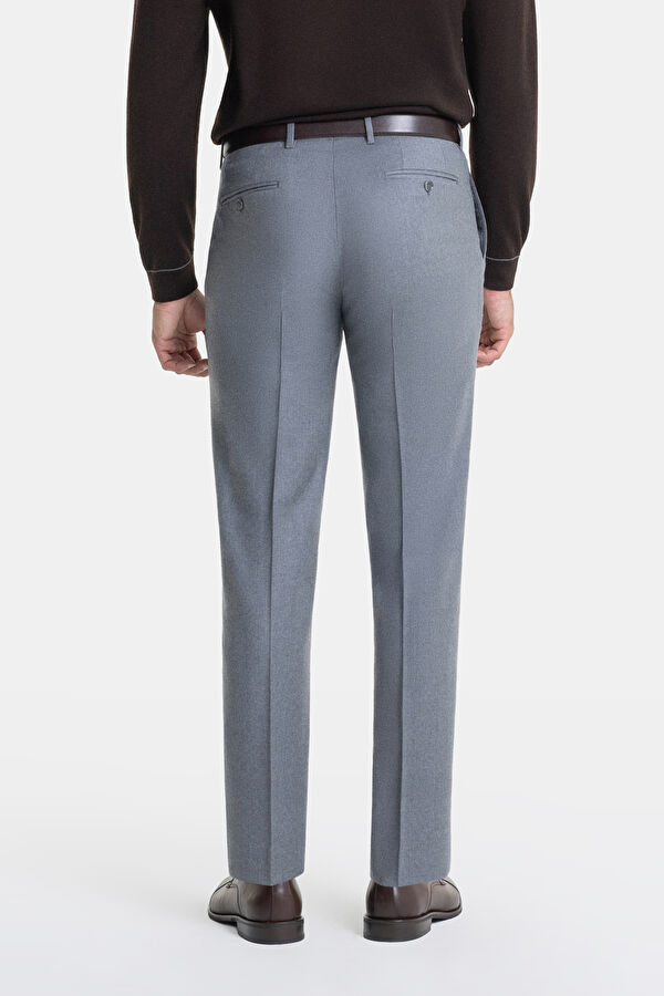 GRİ YÜN FLANNEL PANTOLON 3
