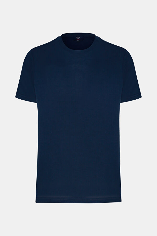 LACİVERT KISA KOLLU T-SHIRT