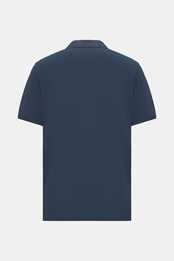 MAVİ POLO YAKA KISA KOLLU T-SHIRT 2