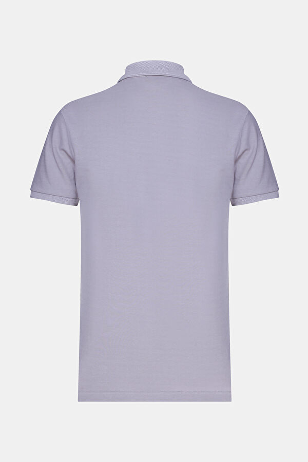 GRİ POLO YAKA KISA KOLLU T-SHIRT 2