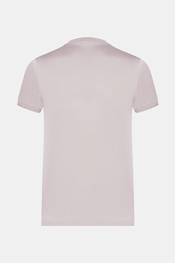 BEJ KISA KOLLU T-SHIRT 2