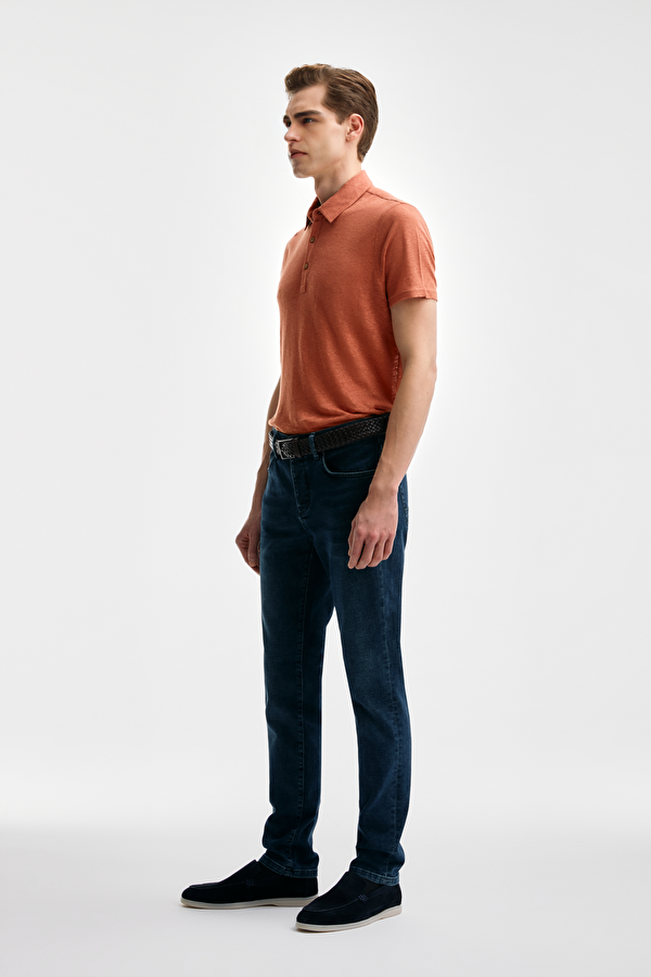 TURUNCU POLO YAKA T-SHIRT 2
