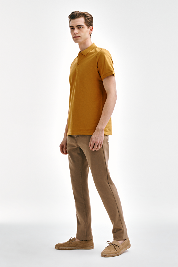 TURUNCU POLO YAKA T-SHIRT 2