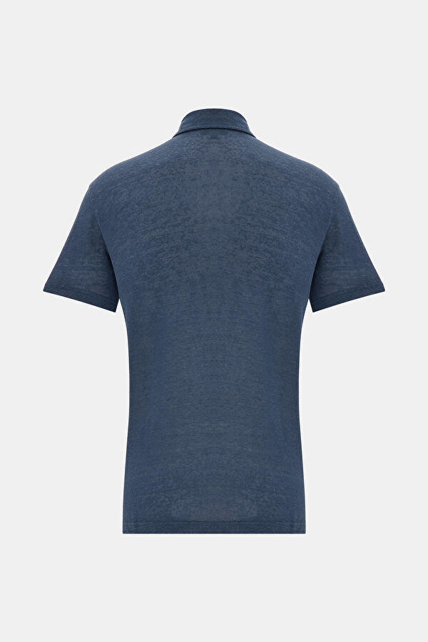 LACİVERT POLO YAKA T-SHIRT 2