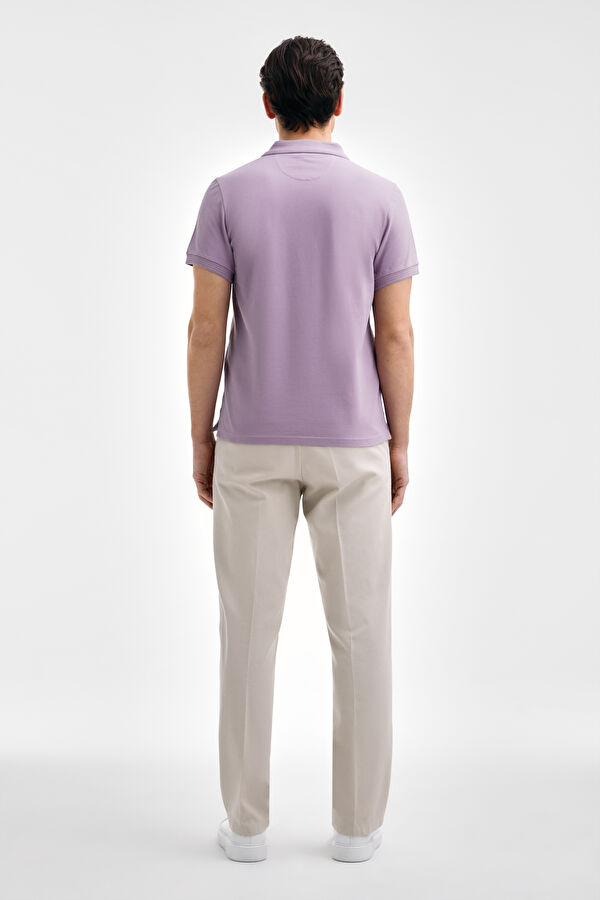 LİLA POLO YAKA T-SHIRT 3