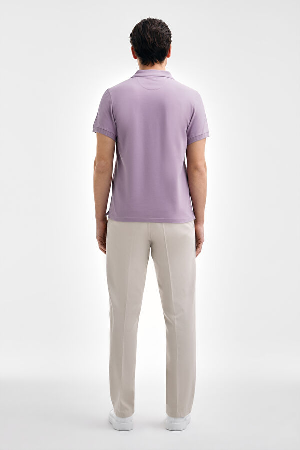 LİLA POLO YAKA T-SHIRT 4