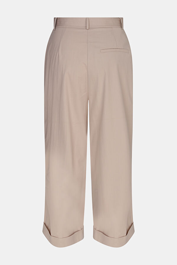 BEJ WIDE LEG PANTOLON 2