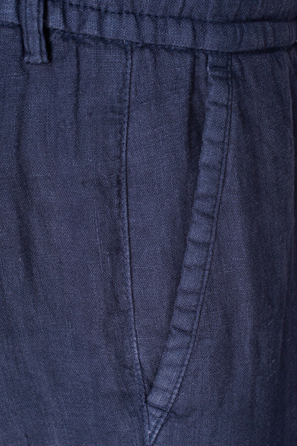 LACİVERT BORU PAÇA SPOR PANTOLON 3